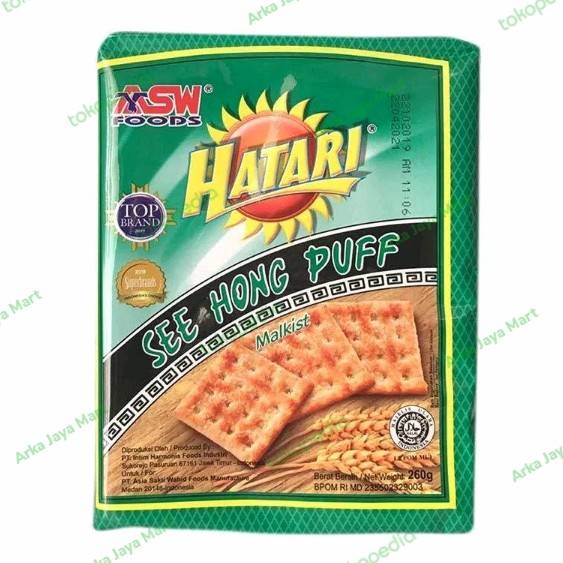 HATARI SEE HONG PUFF 260G MALKIST NEW