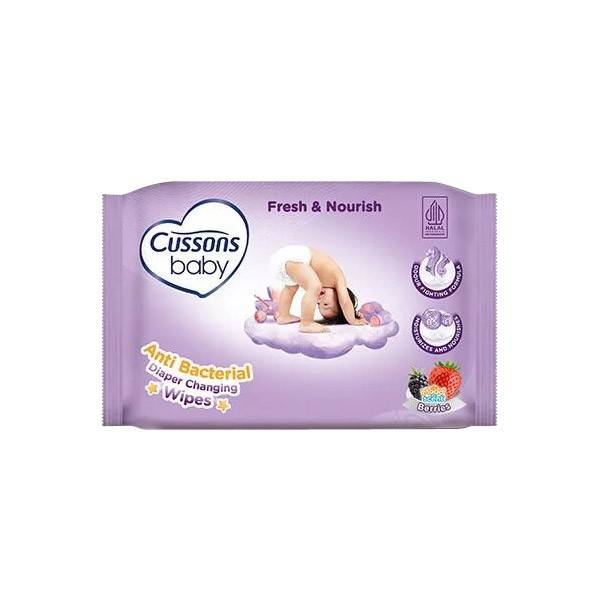 CUSSONS BABY WIPES FRES N NOURISH 45S