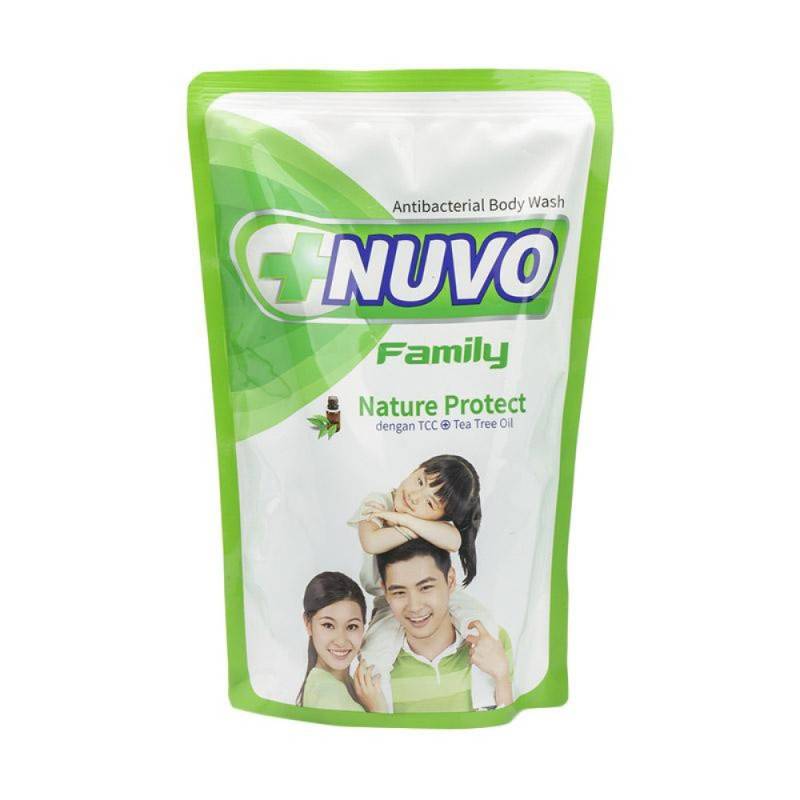 NUVO BW PCH 250ML HIJAU