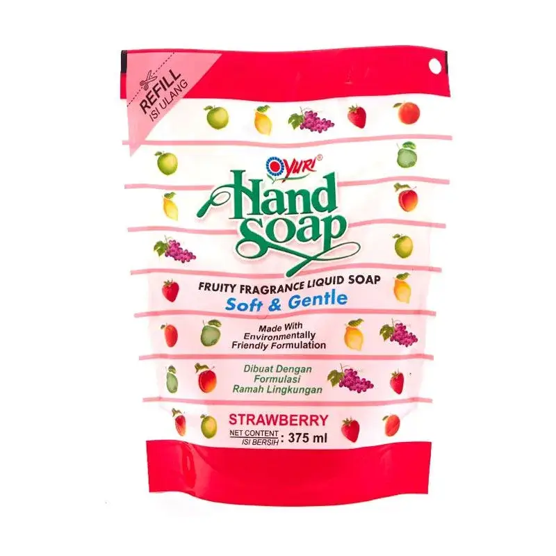 HAND SOAP POUCH 375ML STRAWBERRY