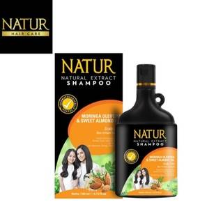 NATUR SHP 140ML MORINGA&ALMOND