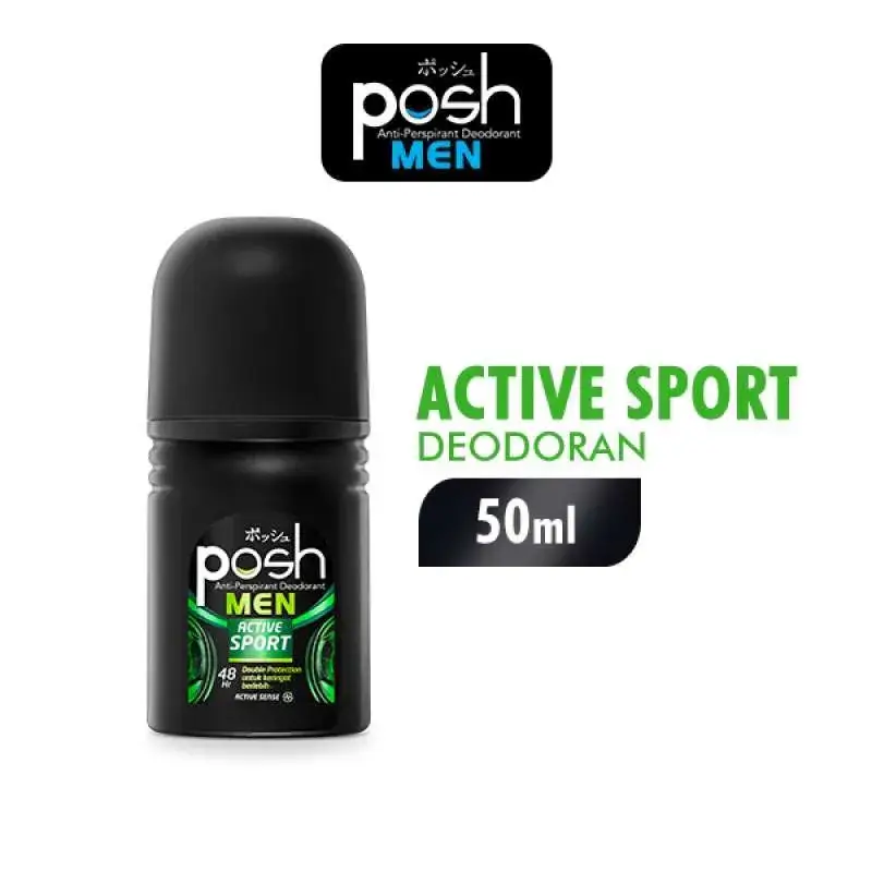 POSH ROLL ON 50ML MEN ACTIVE SPORT