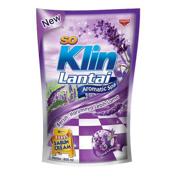 SOKLIN LANTAI PCH 780ML UNGU