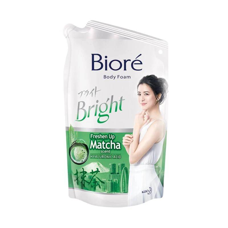 BIORE BRIGHT BW REFF 450ML MATCHA SCENT