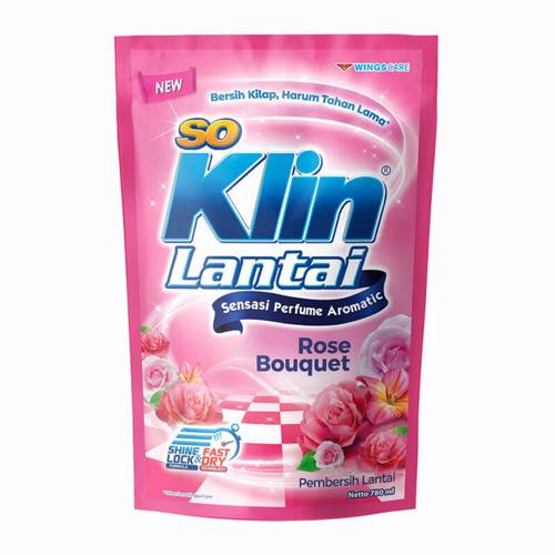 SOKLIN LANTAI PCH 780ML MERAH