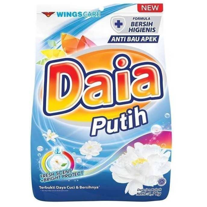 DAIA POWDER DET 1.6KG PUTIH