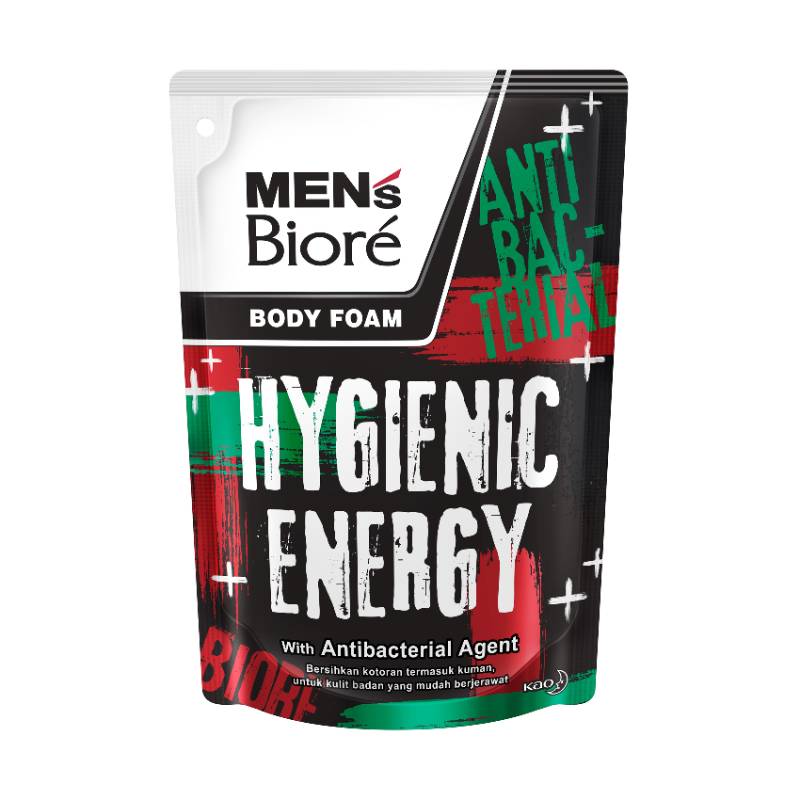 BIORE MENS BW REFF 250ML HYGIENIC ENERGY