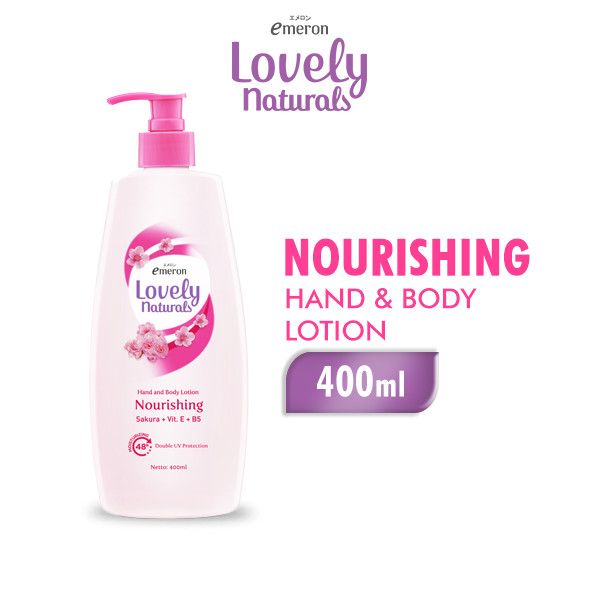 EMERON LOVELY NAT HBL 400ML SAKURA