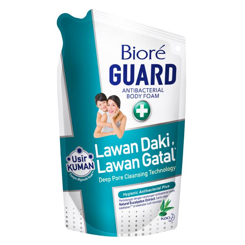 BIORE BW REFF 400ML HYGIENIC ANTIBAC PLUS