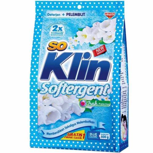 SOKLIN POWDET 1.8KG SOFTERGENT BIRU