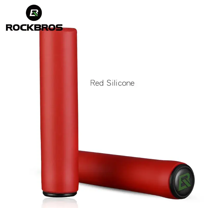 Puños de goma rojo Rockbros-GMBT1001R