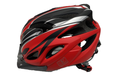 Casco MTB rojo/gris UM-CRUM