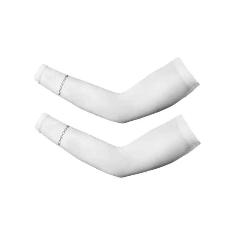 Mangas Protectoras de sol blanca Rockbro-XT9003