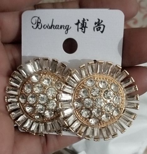 Flower Zircon Studs
