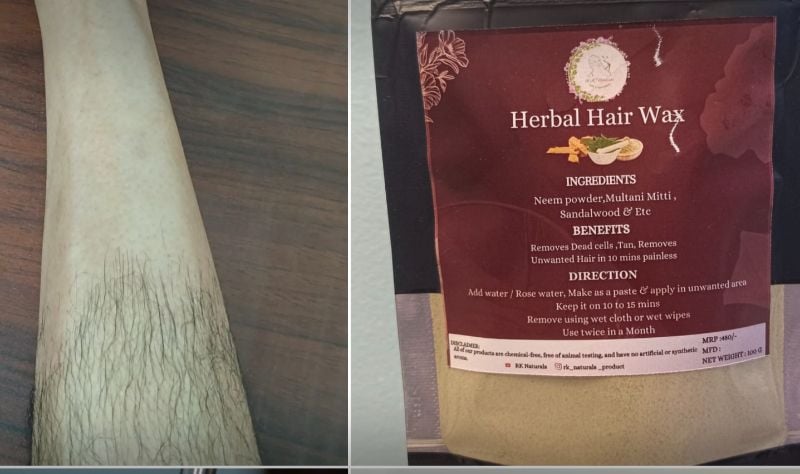 Herbal Hair Wax Powder