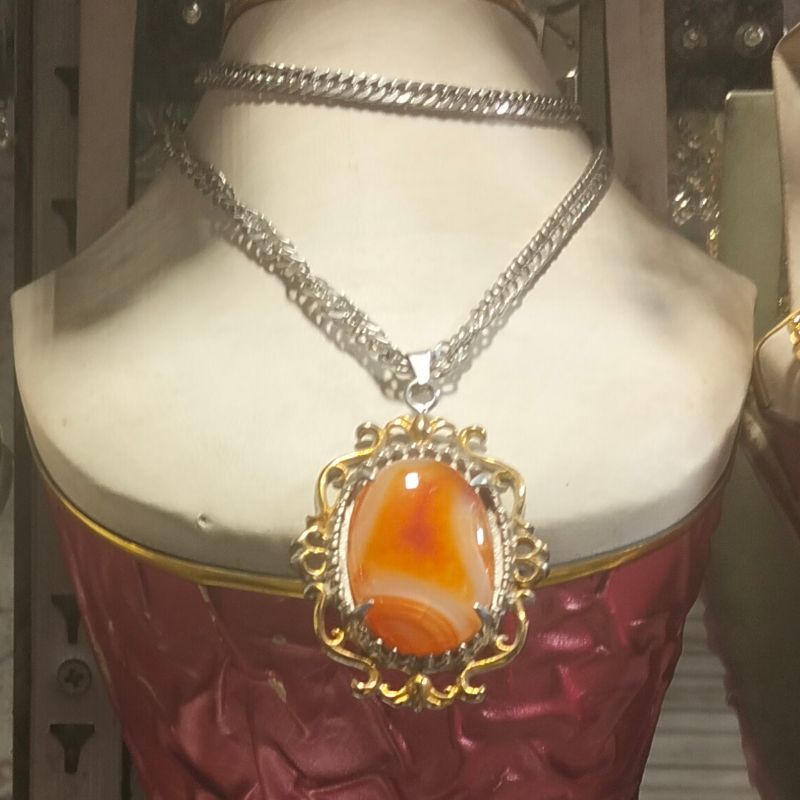 Necklace Yellow Beads