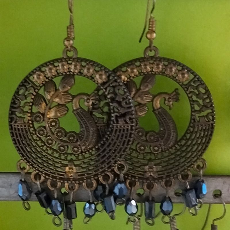 Large Round Earrings 3