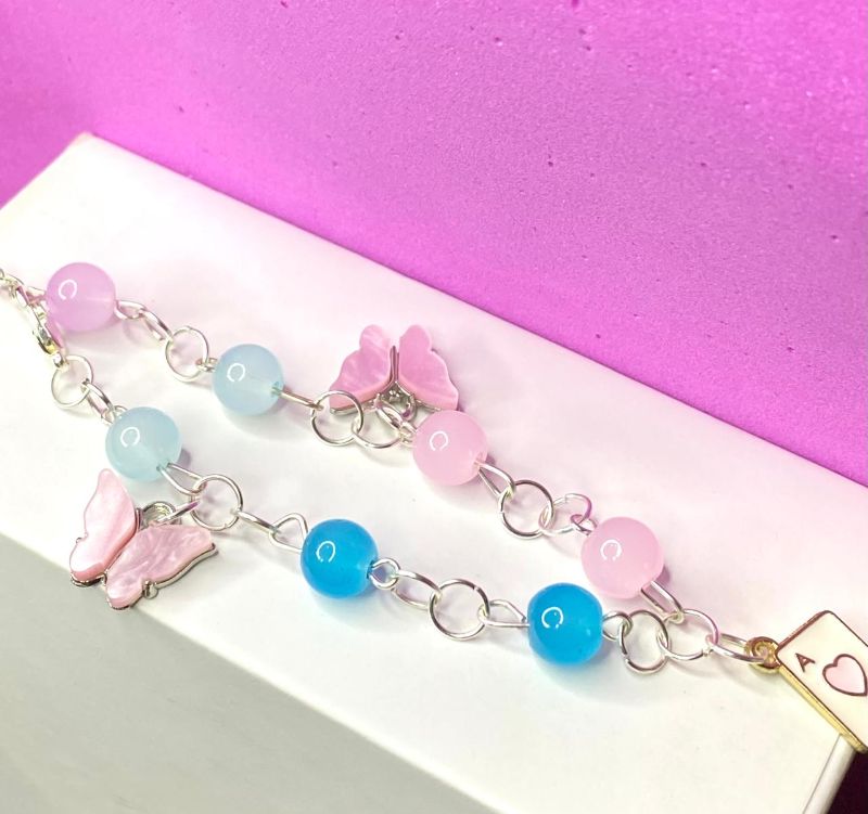Butterfly Chain Beeds Bracelet