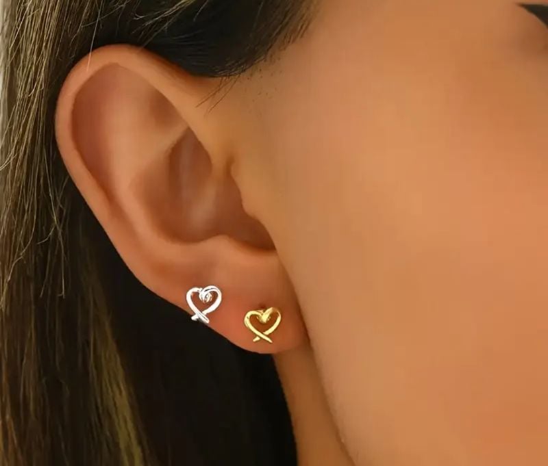 Small Heart Earring