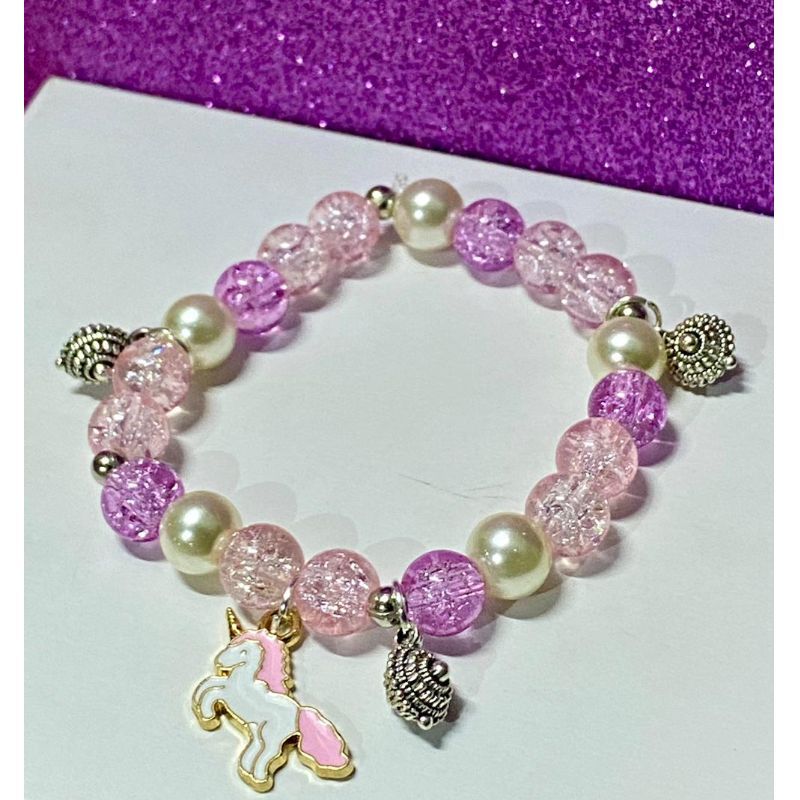 Pink Horse Beeds Bracelet