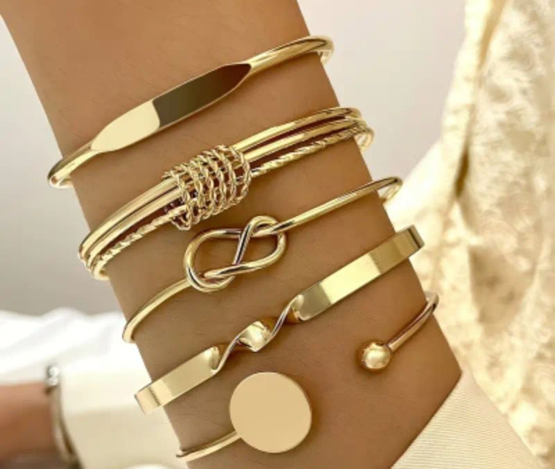 Differemt Style Bangles pack of 5