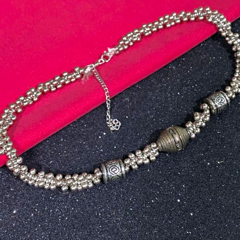 Pure Rajistani Silver Necklance