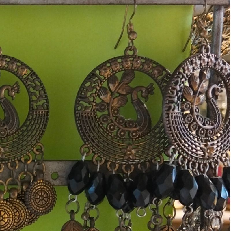 Large Round Earrings 1