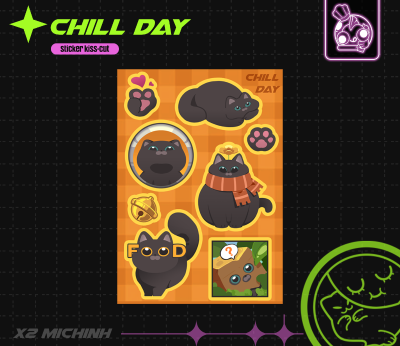 STICKER KISSCUT SET 2