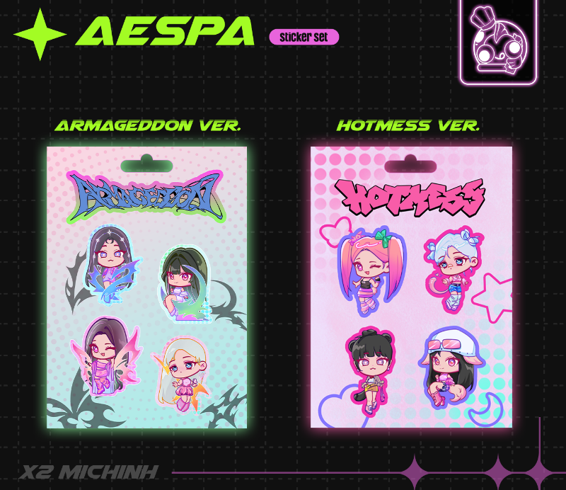 Aespa Sticker Set