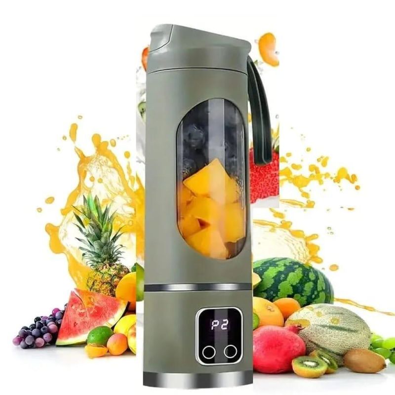 Portable & 
Rechargeable 
Green Electric 
Juicer Blender