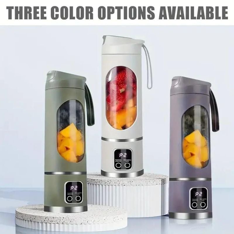 Portable & 
Rechargeable 
Green Electric 
Juicer Blender