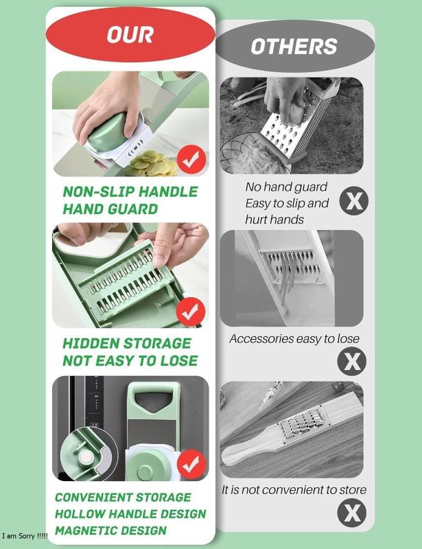 Safe & Easy
 Vegetable Slicer