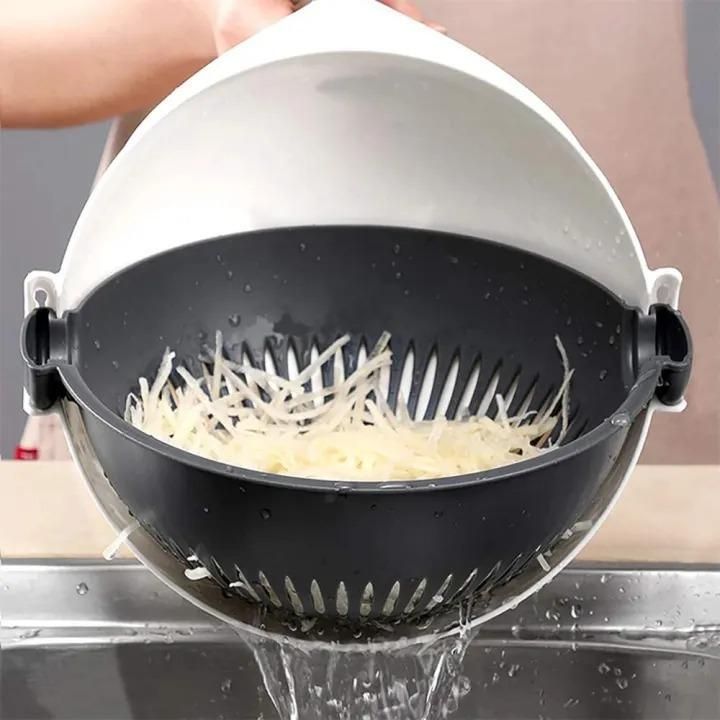 Multipurpose 
Vegetable Cutter
 & Drain Basket