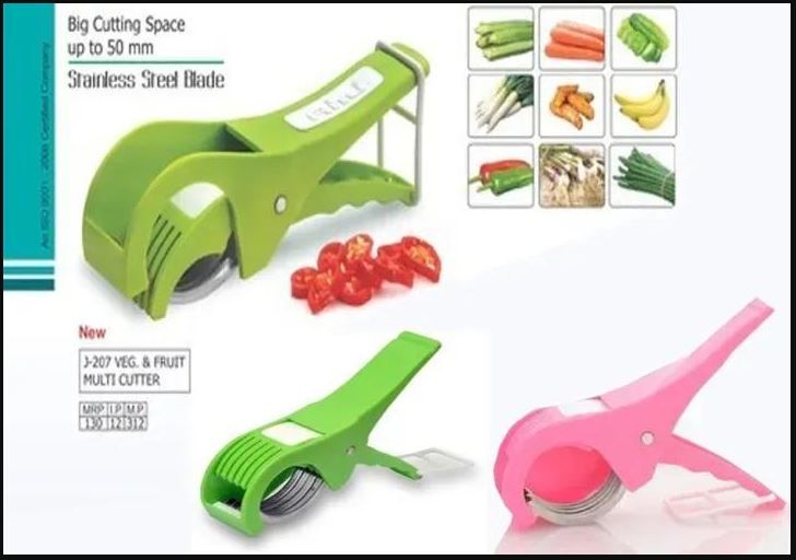 Multi Vegetable 
Cutter with 5 
Interchangeable 
Blades