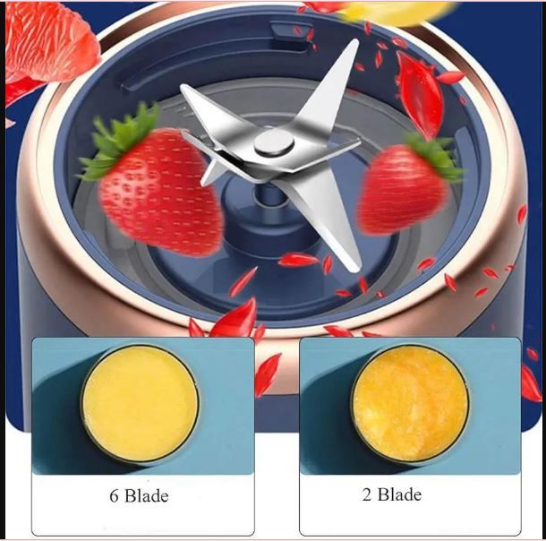 Portable & 
Rechargeable 
Electric Juicer 
Blender