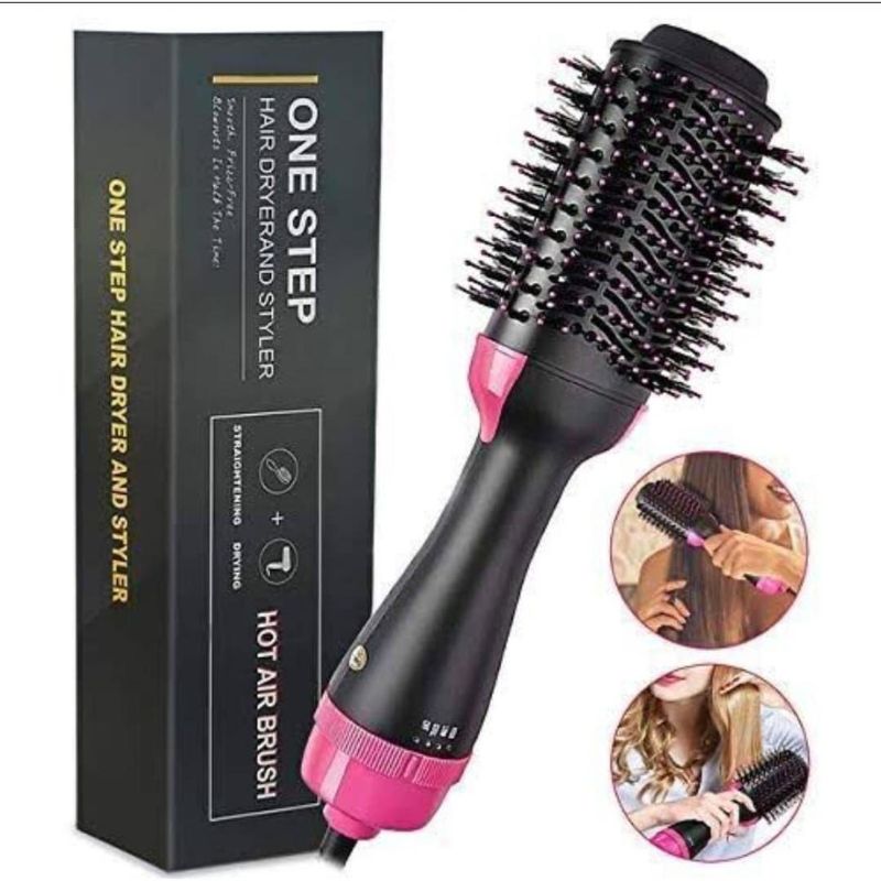 3 in 1 One Step 
Hair Dryer Brush