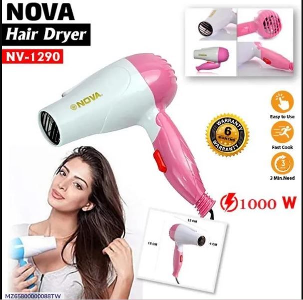 Mini Lightweight
 And Portable 
Hair Dryer
