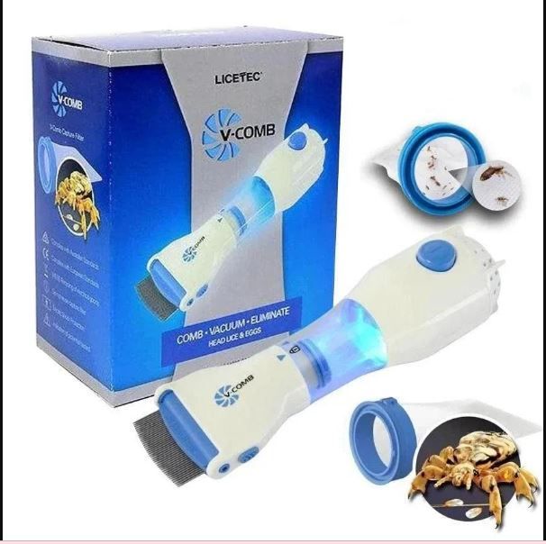 V Comb Electric 
Anti Lice Machine