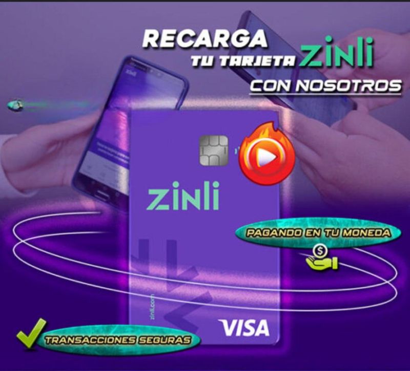 Zinli Recarga 5$
