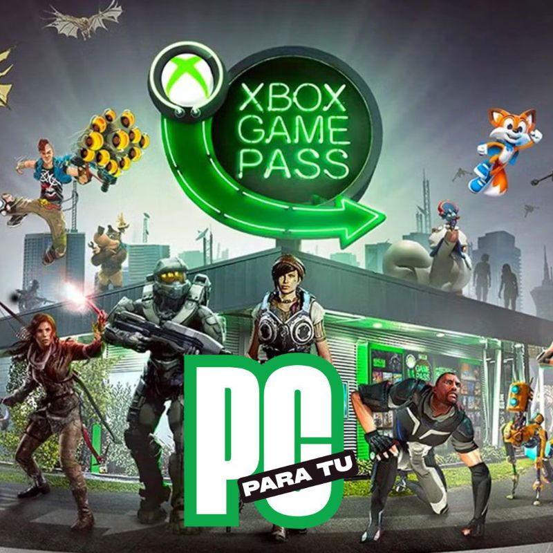 XBOX GAMEPASS atu correo solo para PC 1 mes