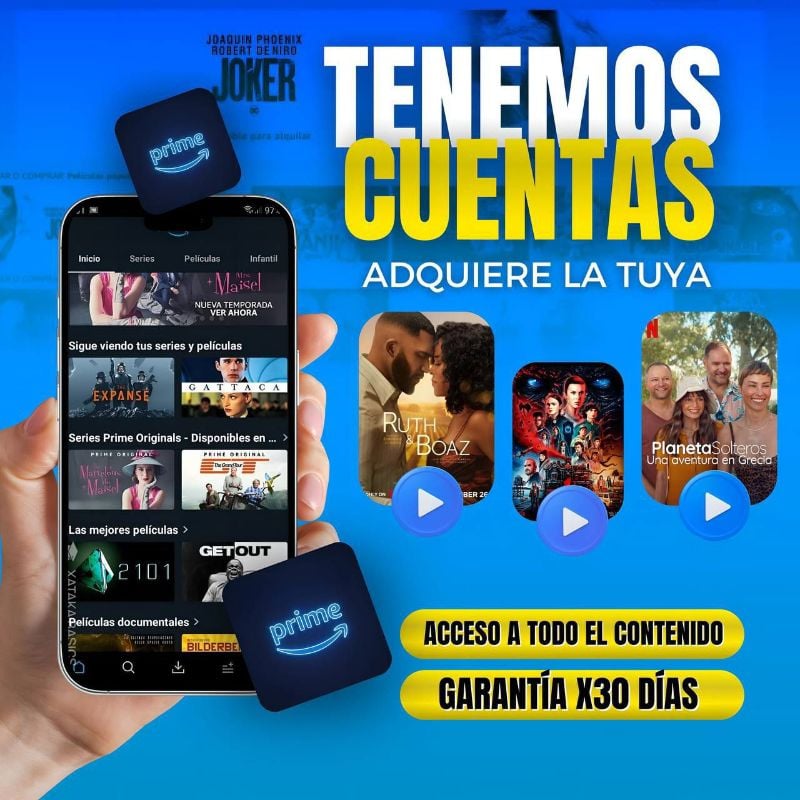 Amazon Prime 1 Pantalla