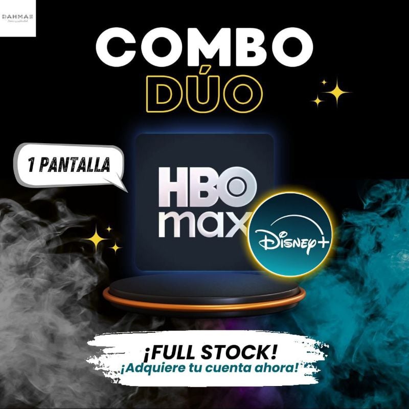 COMBO Disney y HBOMAX
