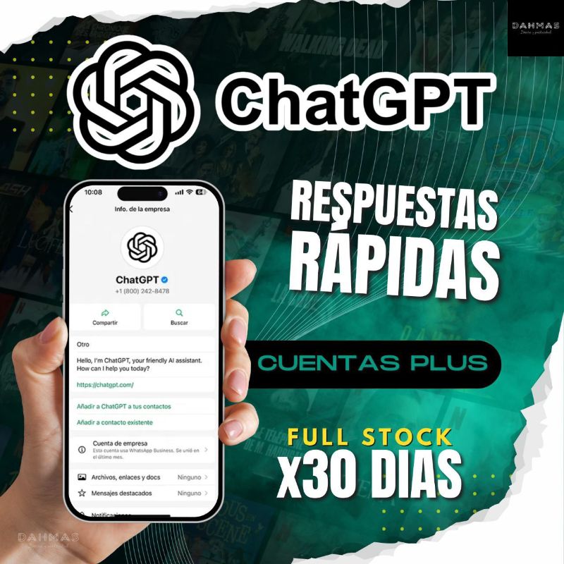 CHAT GPT PLUS 1 dispositivo 1 mes