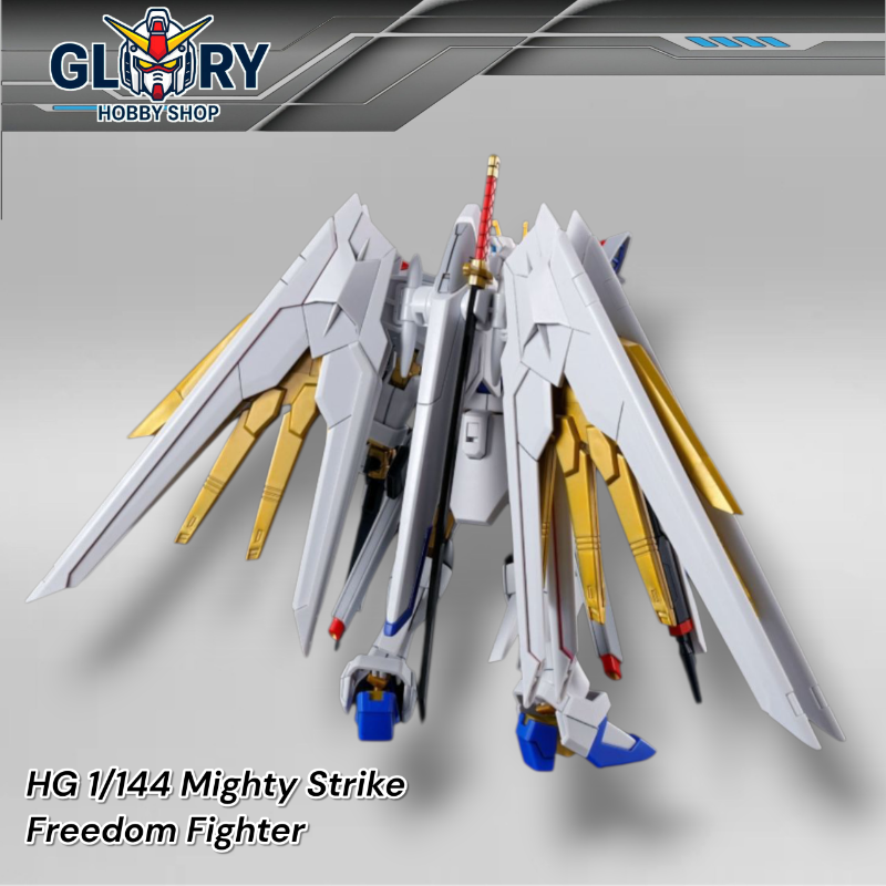 HG 1/144 Mighty Strike Freedom Fighter 250 Plamo gao gao