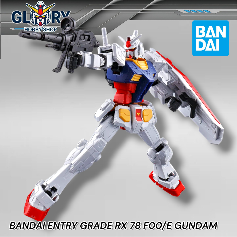 BANDAI ENTRY GRADE 1/144 RX 78F00/E GUNDAM