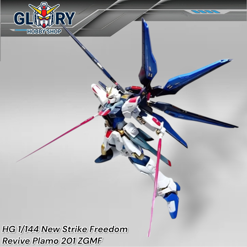 HG 1/144 New Strike Freedom 201 Revive Plamo 201 ZGMF