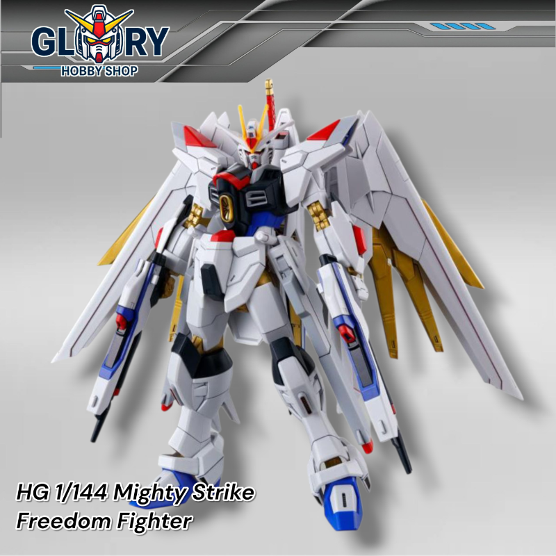 HG 1/144 Mighty Strike Freedom Fighter 250 Plamo gao gao