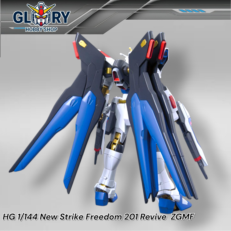 HG 1/144 New Strike Freedom 201 Revive Plamo 201 ZGMF