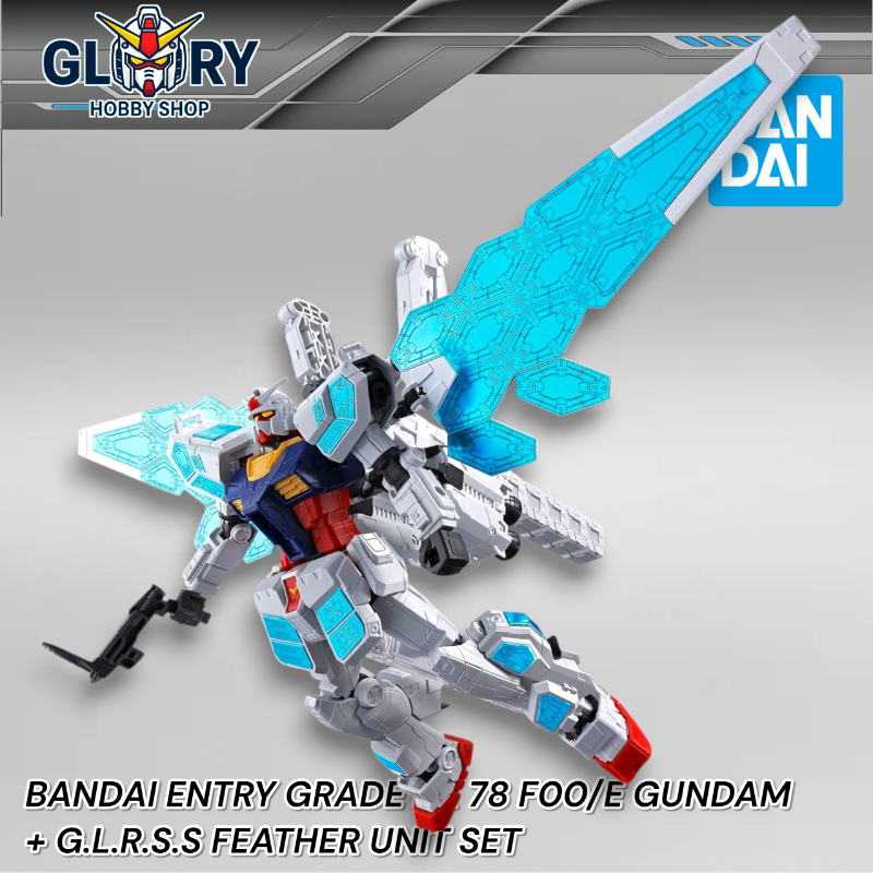 BANDAI ENTRY GRADE 1/144 RX 78 F00+ EX 001 GLRSS FEATHER EXPANSION KIT