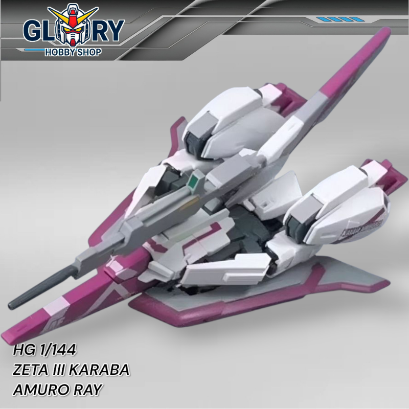 HG 1/144 Zeta III Karaba Fighter Amuro Ray